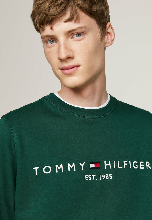 Tommy Hilfiger Embroidered Monotype Crewneck