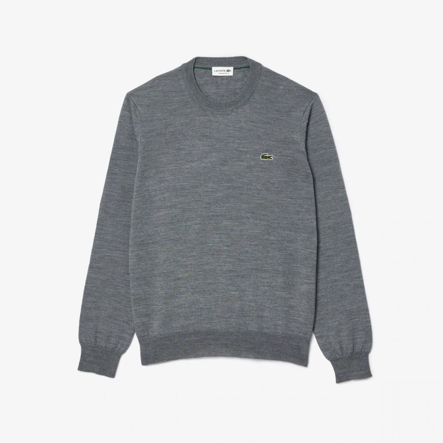 Lacoste Crewneck Lightweight Wool Sweater