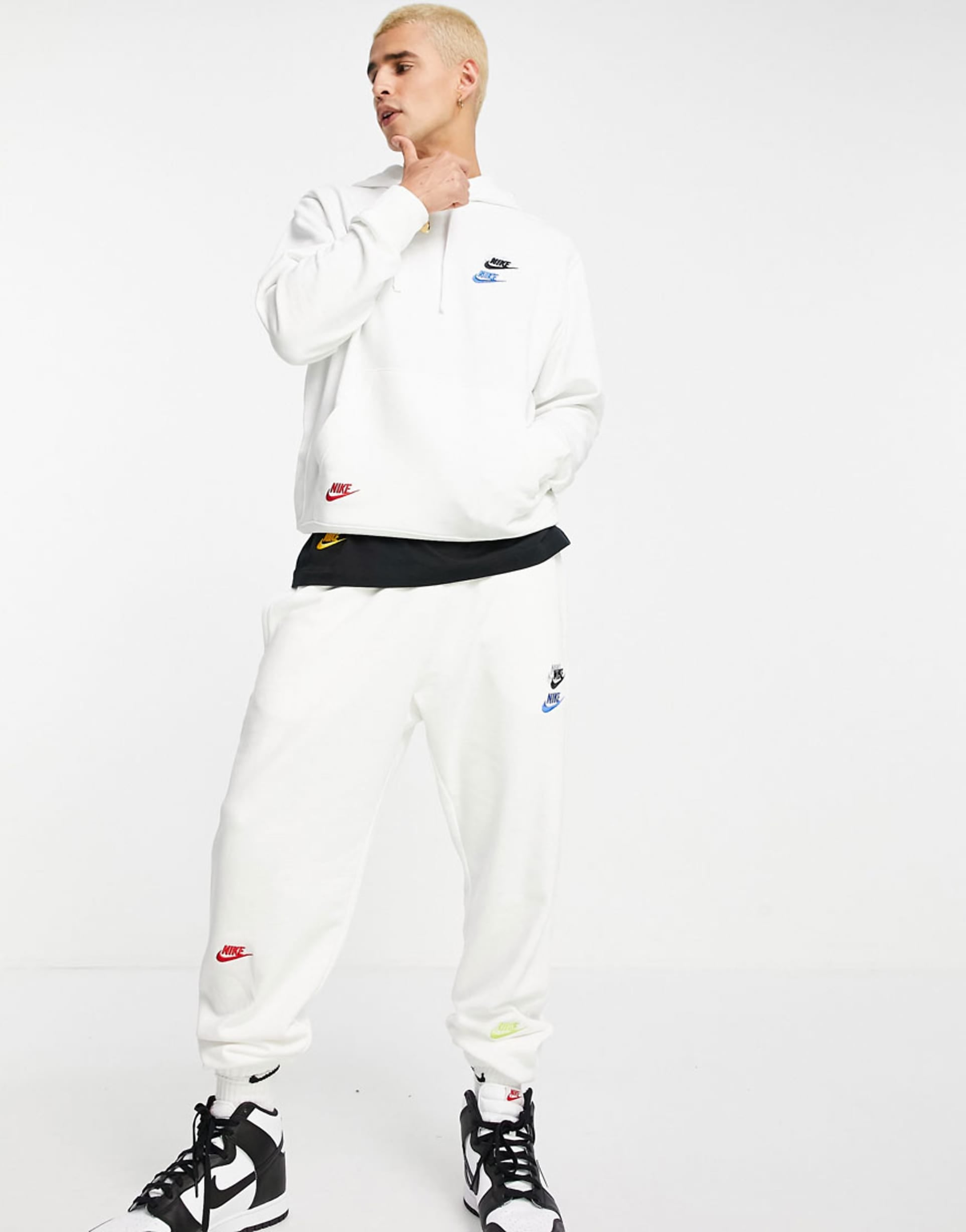 Nike Sportswear French Terry Pant - White