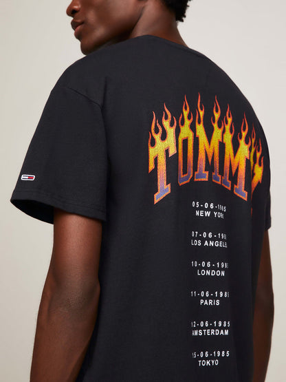 Tommy Jeans Relaxed Vintage Flame T-Shirt