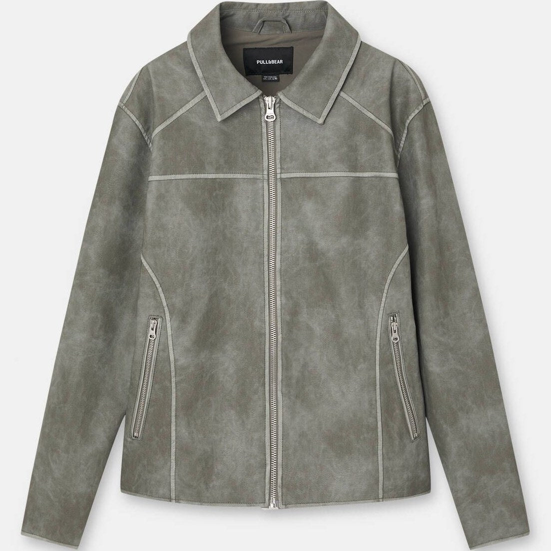 Pull&Bear Faux Leather Jacket