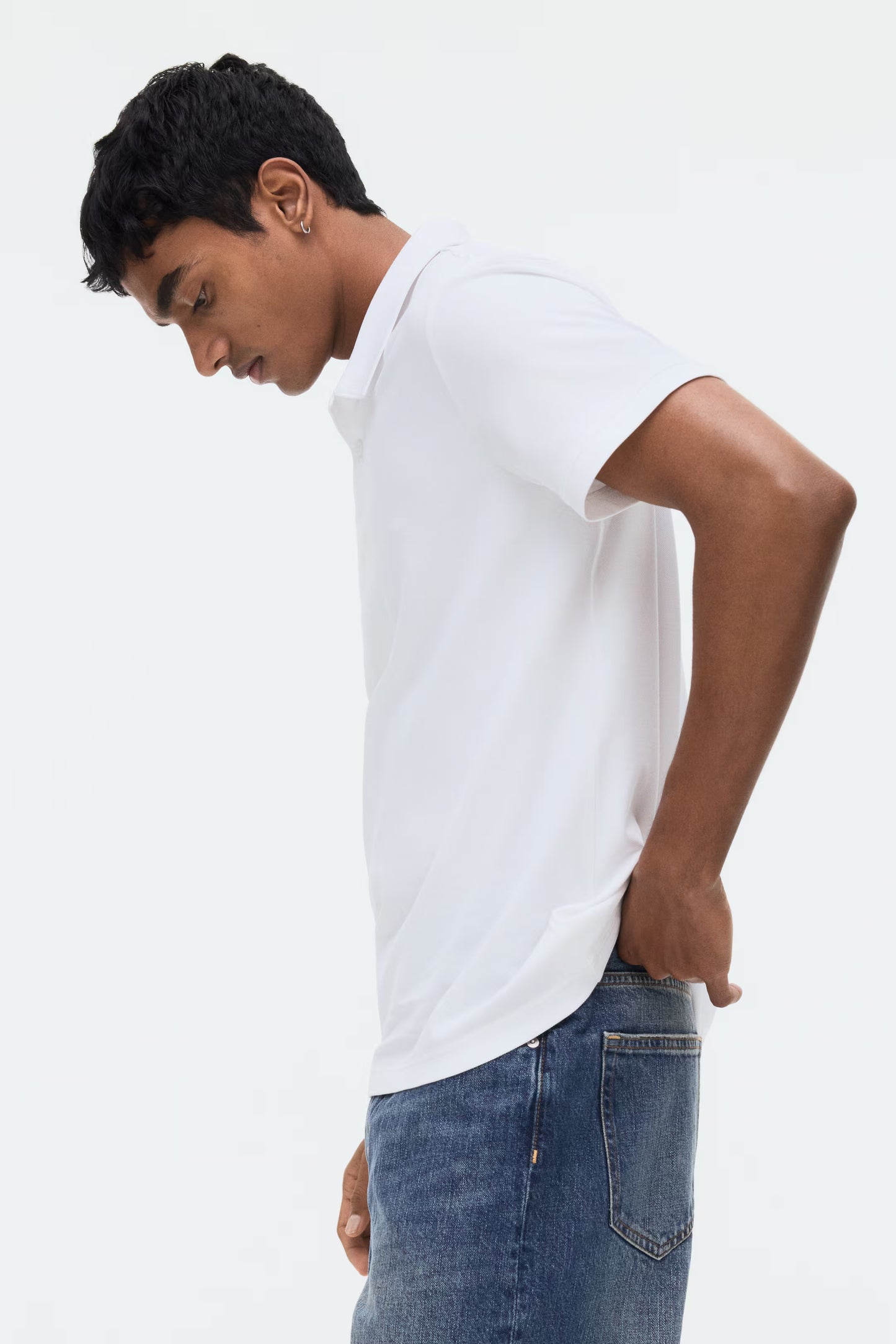 H&M COOLMAX Slim-Fit Polo Shirt