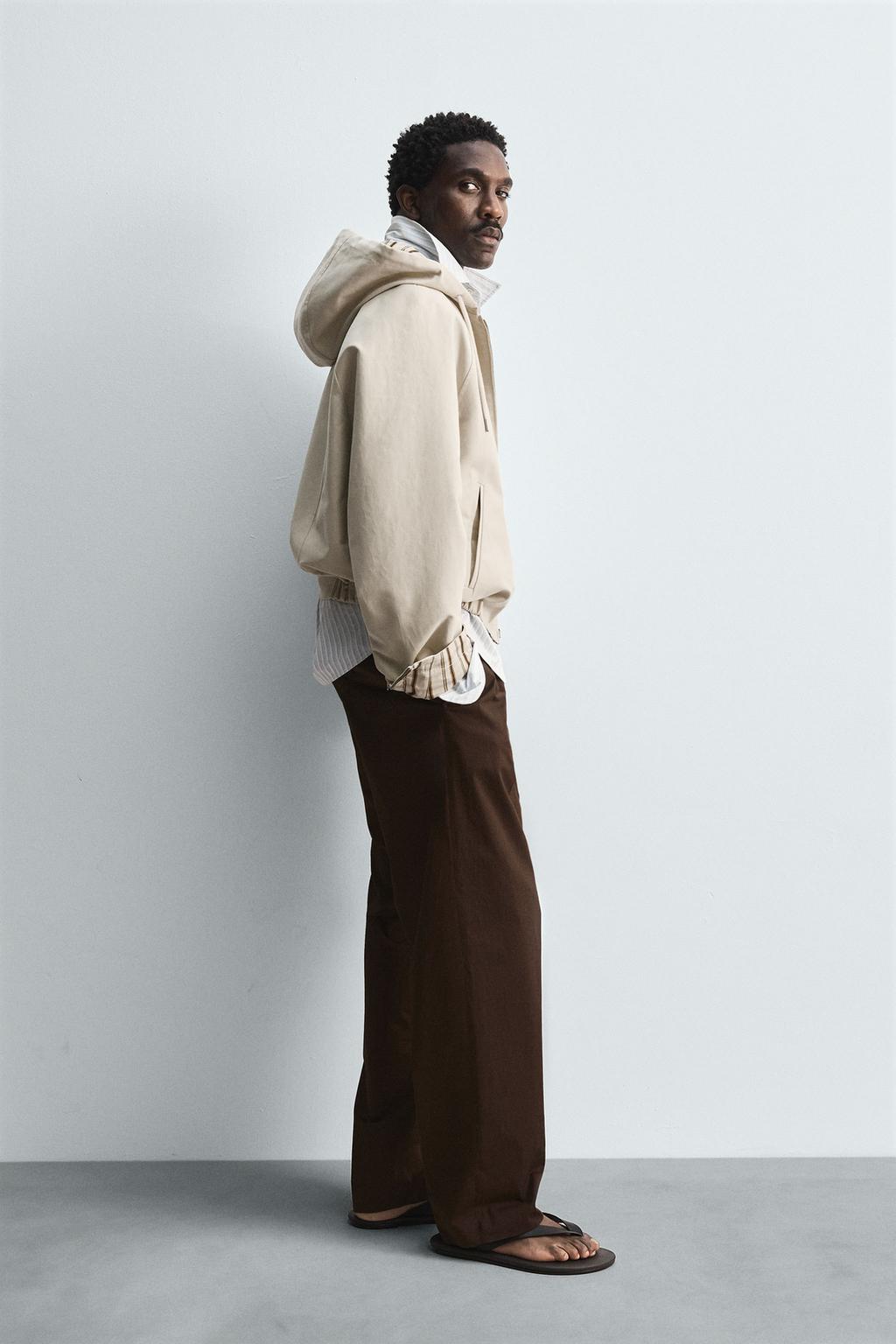 Zara CHECK REVERSIBLE JACKET