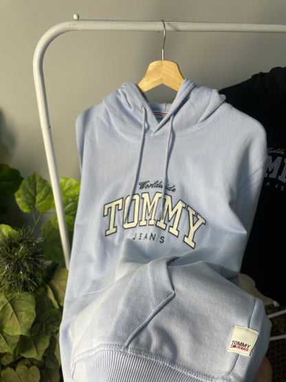Tommy Jeans Varsity Logo Terry Hoody - Regular Fit