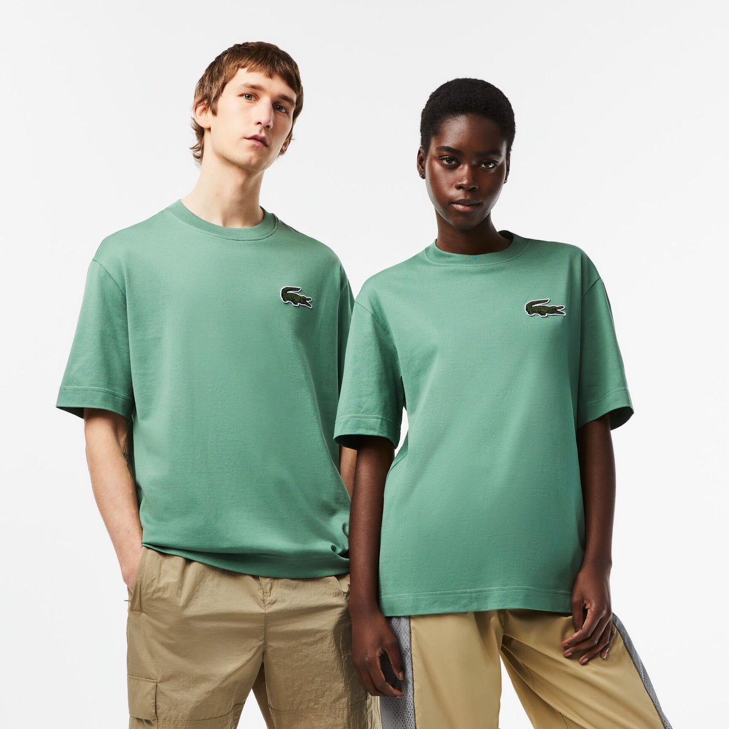 Lacoste Loose Fit Heavy Cotton T-shirt