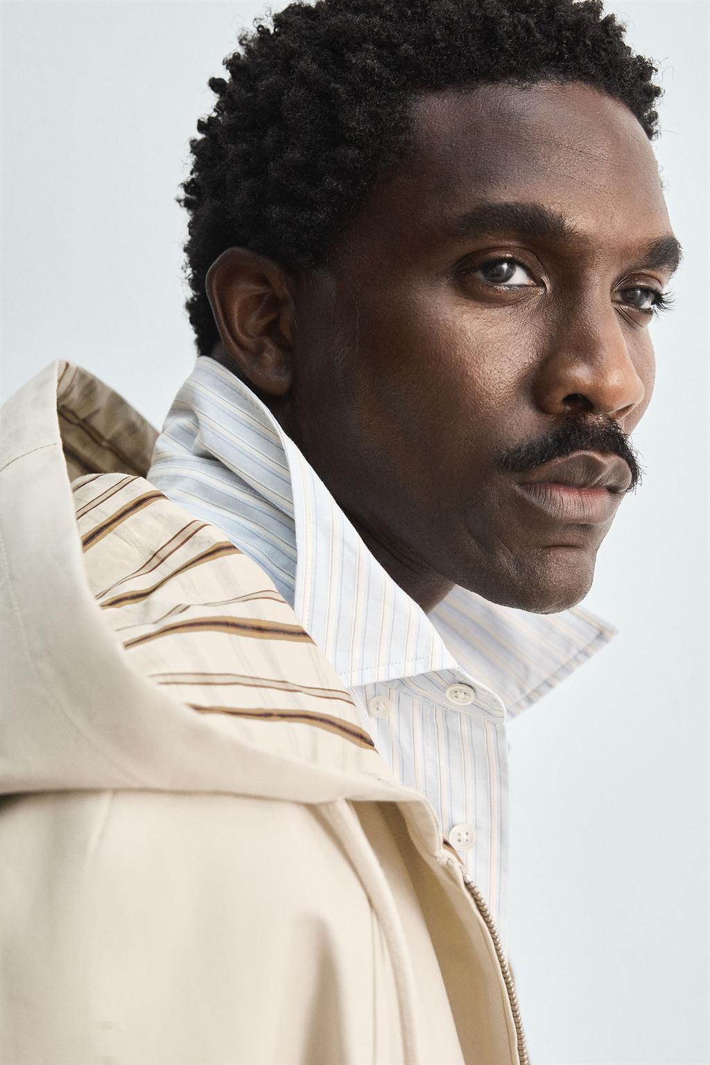 Zara CHECK REVERSIBLE JACKET