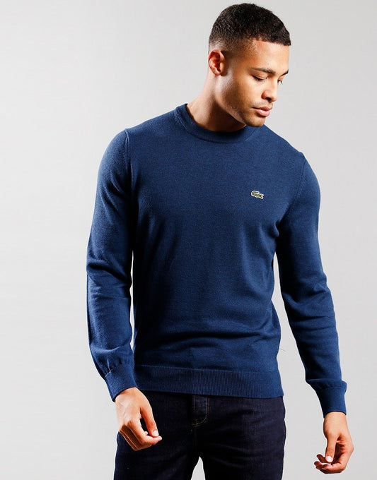 Lacoste Lightweight Wool Crewneck Sweater