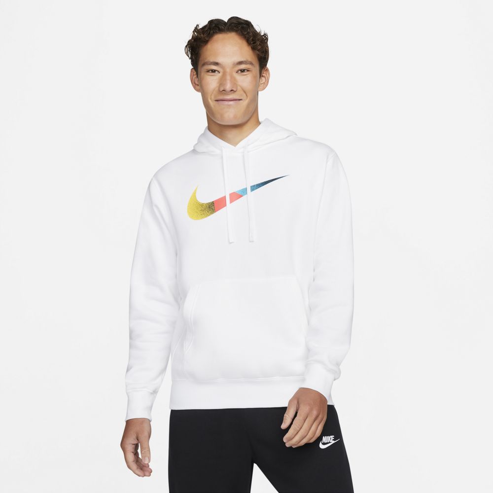 Nike Swoosh Hoodie - White