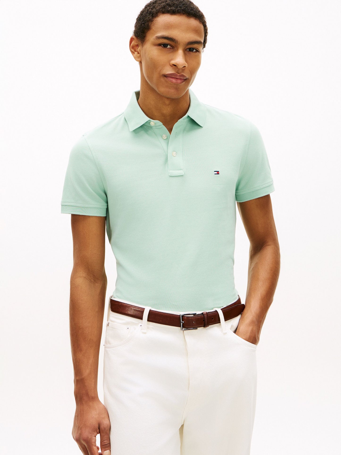 Tommy Hilfiger Slim Fit Stretch Polo Shirt
