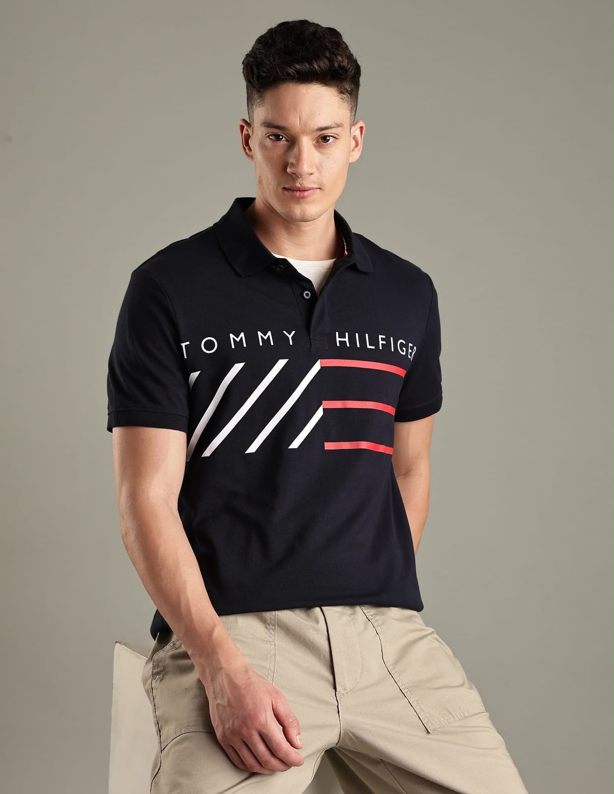 Tommy Hilfiger Regular Fit Stretch Polo Shirt