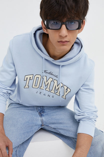 Tommy Jeans Varsity Logo Terry Hoody - Regular Fit