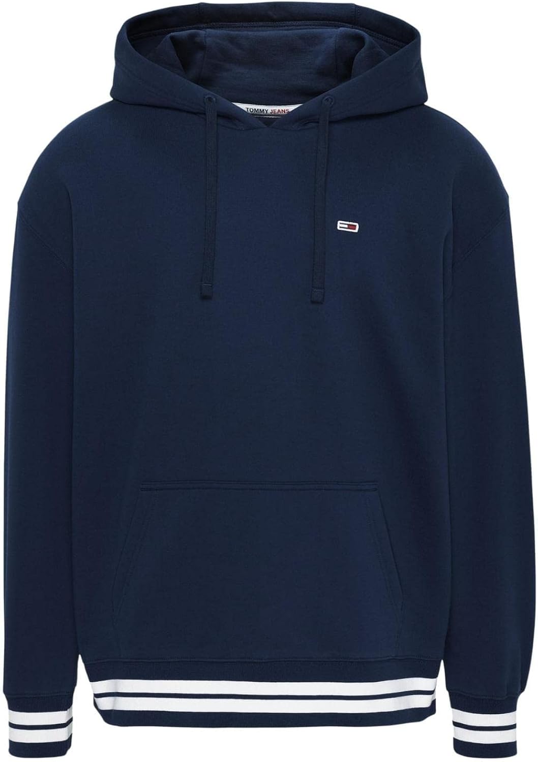 Tommy Jeans Varsity Stripe Hoodie - NavyBlue