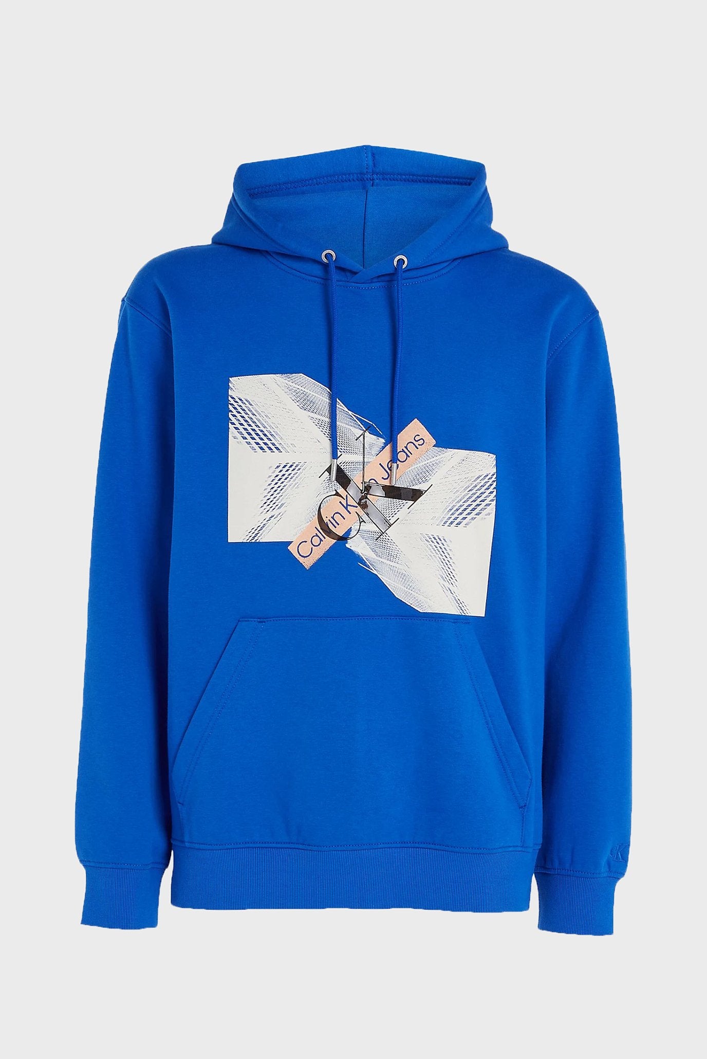 Calvin Klein Jeans Graphic Hoodie - Blue