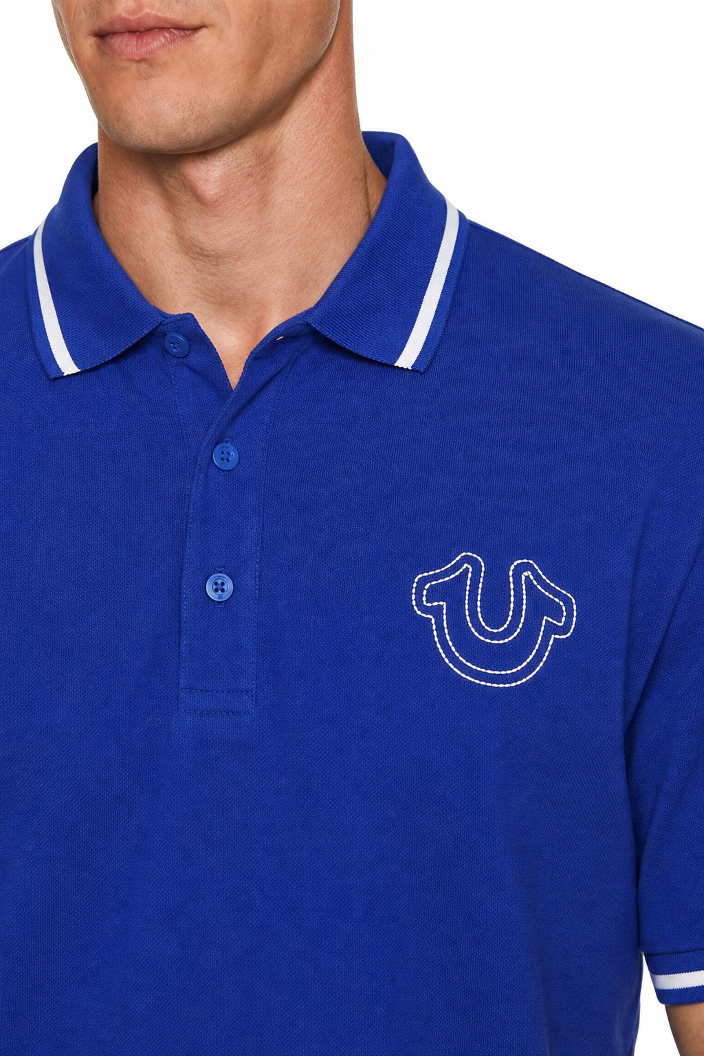 True Religion logo polo shirt