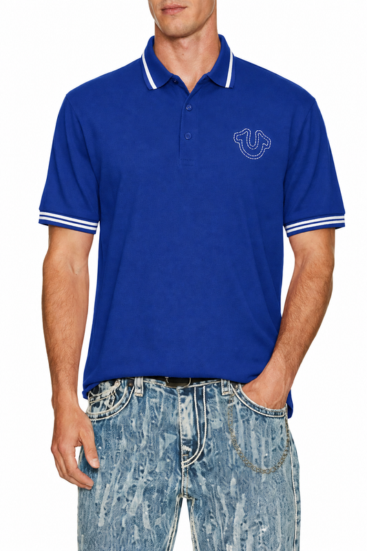 True Religion logo polo shirt