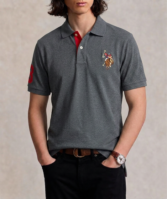 US Polo Breathable Cotton Pique Polo Shirt