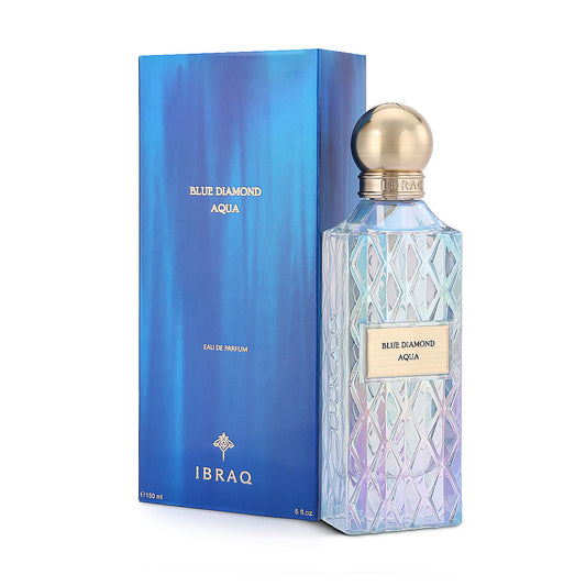 Ibraheem Al Qurashi Blue Diamond Aqua Eau de Parfum - 150ml