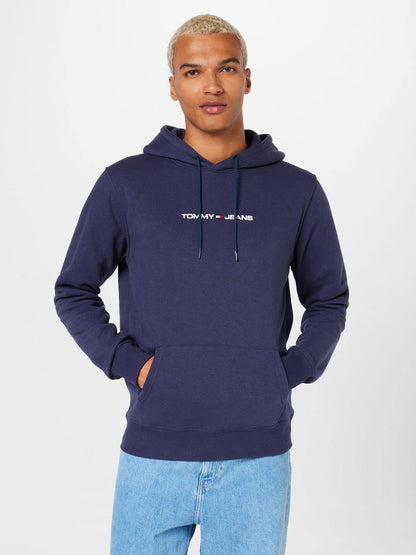 Tommy Jeans Hoodie Regular Fit - NavyBlue