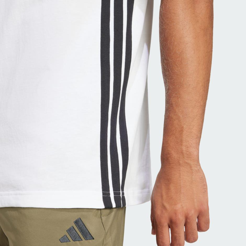 Adidas ESSENTIALS 3-STRIPES SINGLE JERSEY