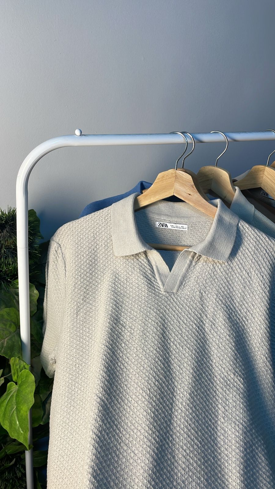Zara Knit Polo Shirt