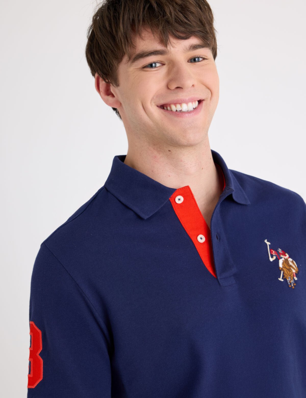 US Polo Breathable Cotton Pique Polo Shirt