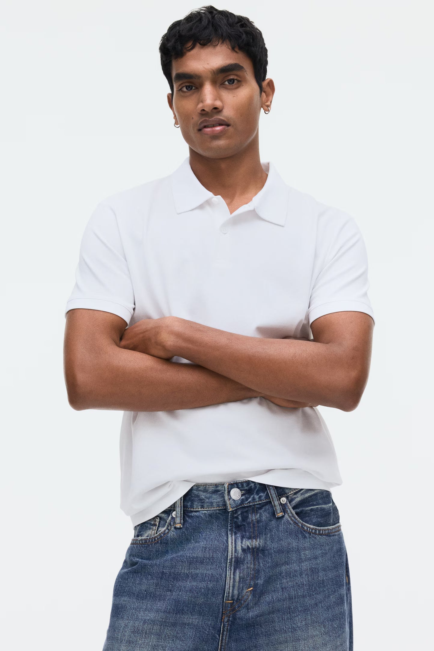 H&M COOLMAX Slim-Fit Polo Shirt