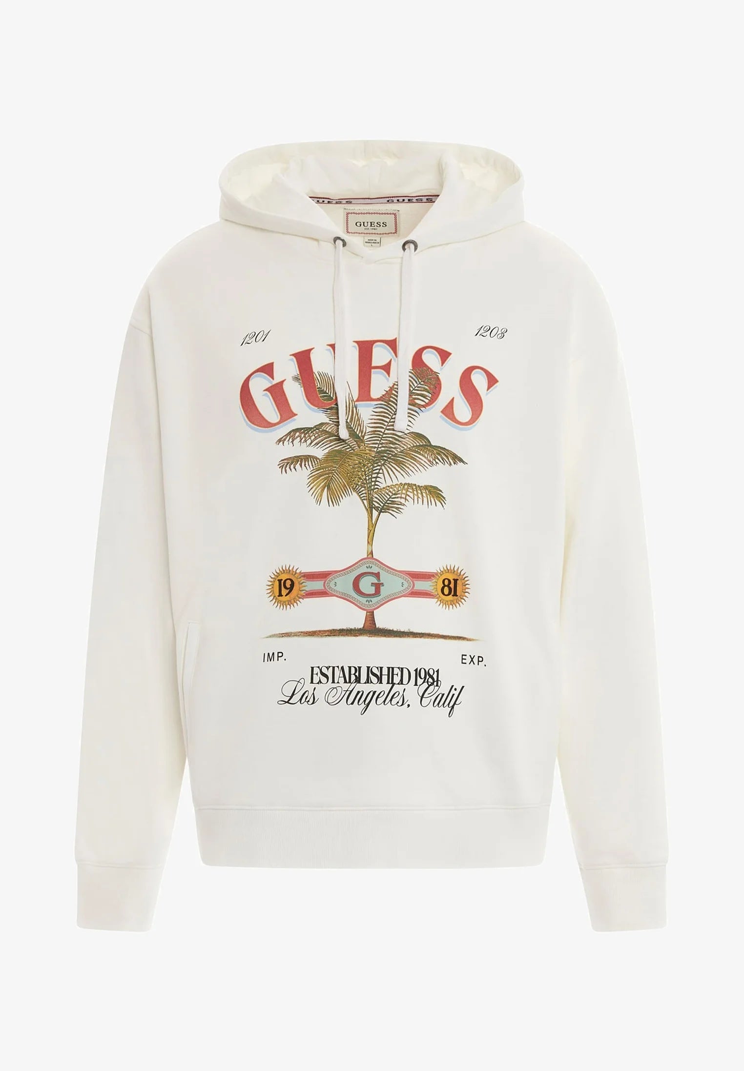 Guess Palm Tree Graphic Hoodie