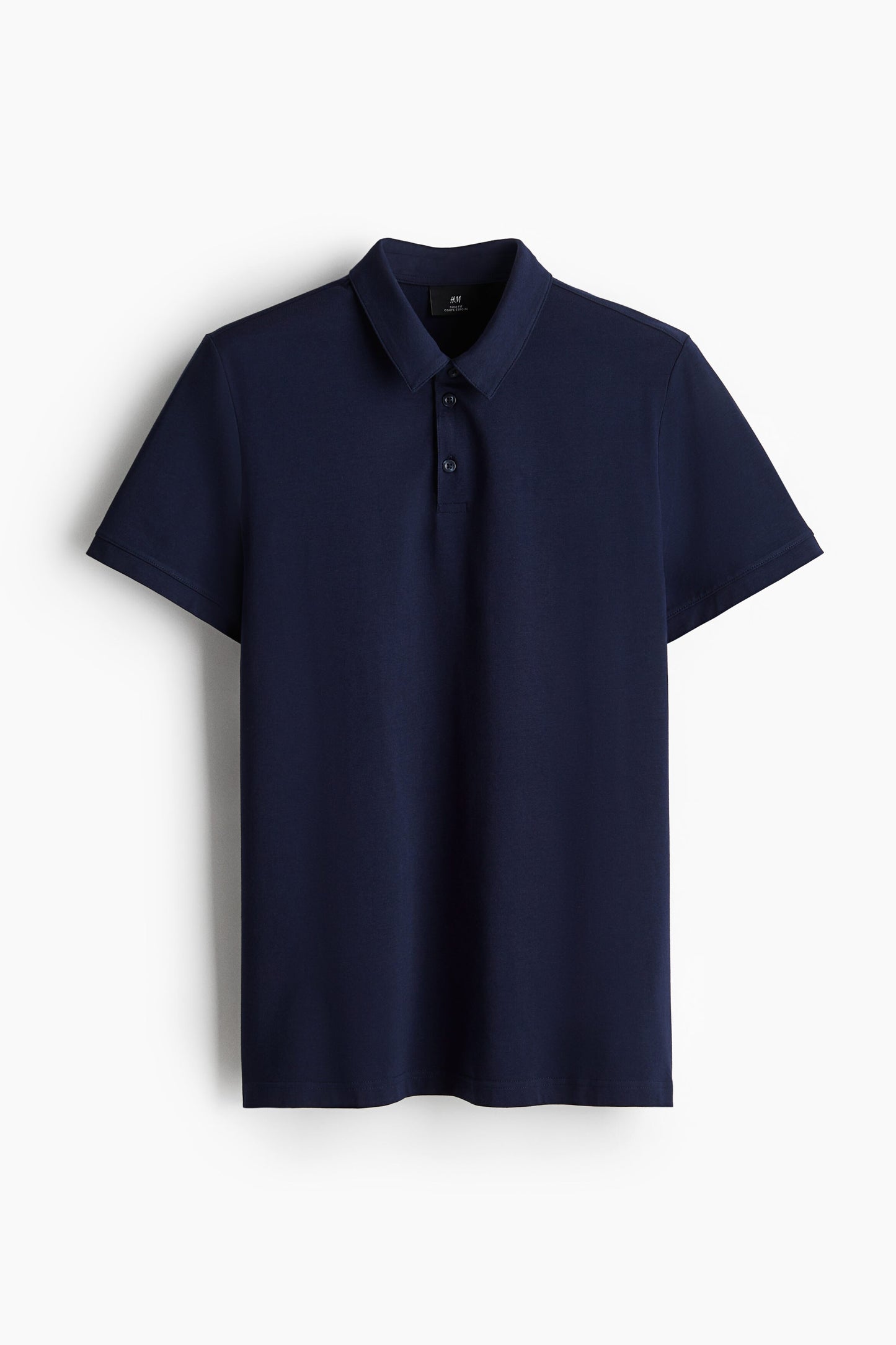 H&M Slim-Fit Polo Shirt NavyBlue