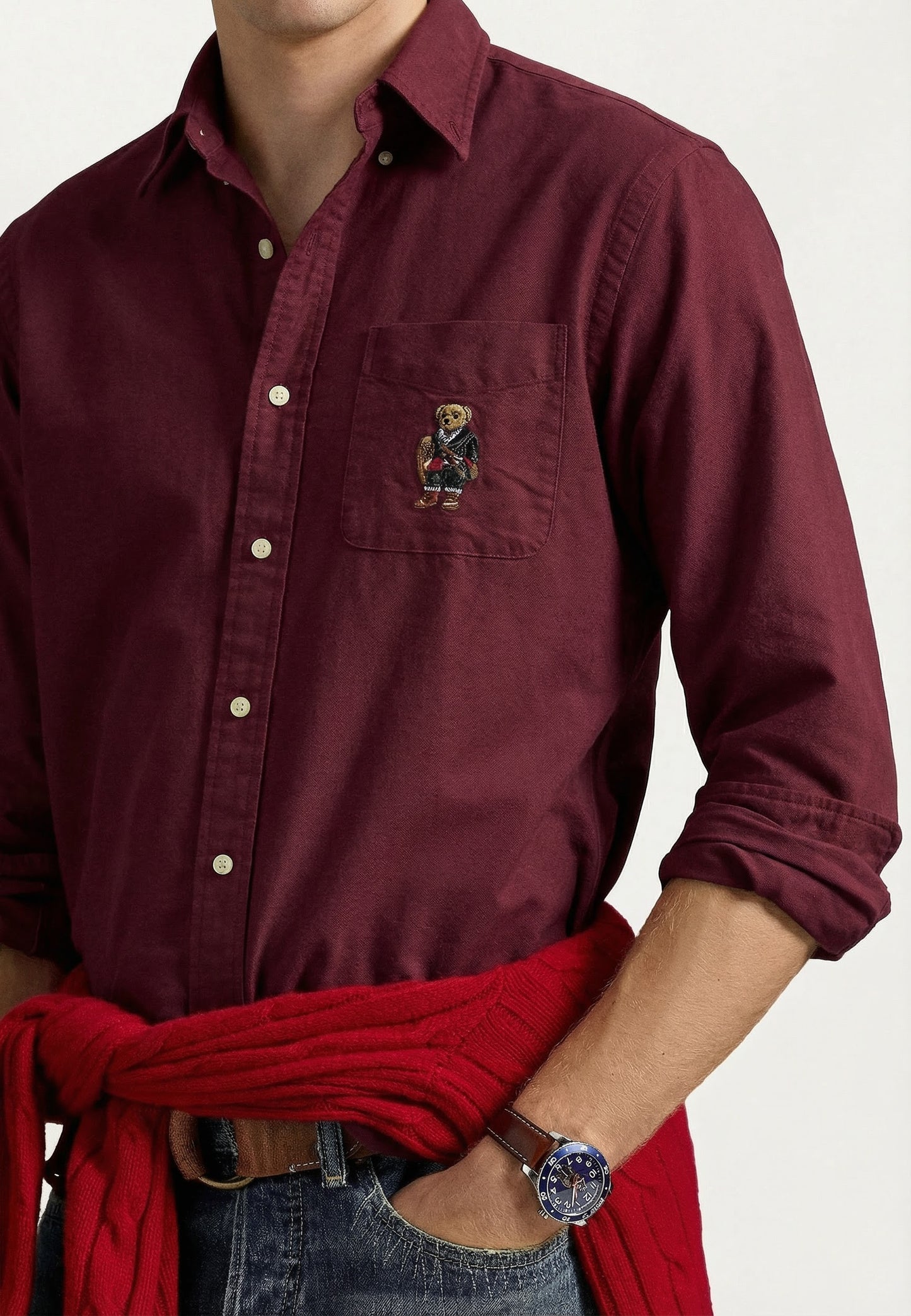 Ralph Lauren Polo Bear Custom Fit Shirt - Limited Edition