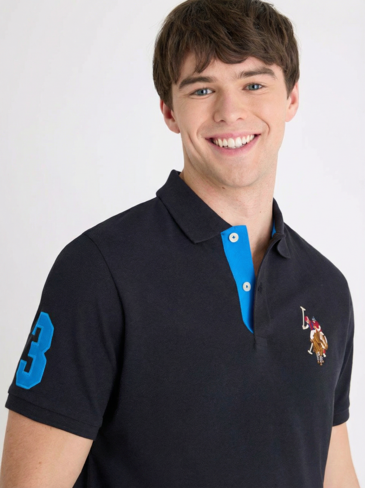 US Polo Breathable Cotton Pique Polo Shirt