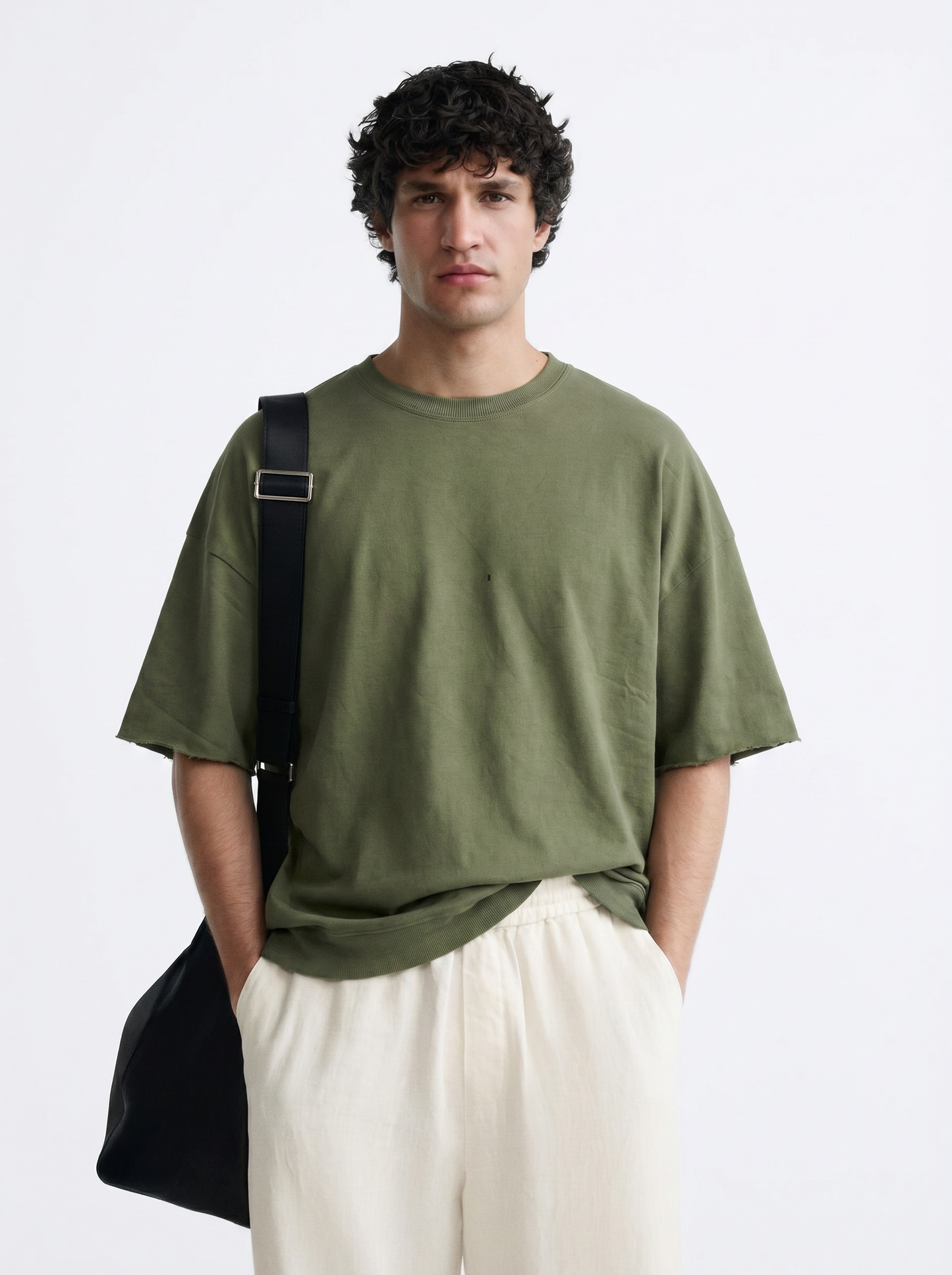 Zara Man Heavyweight Cotton T-shirt