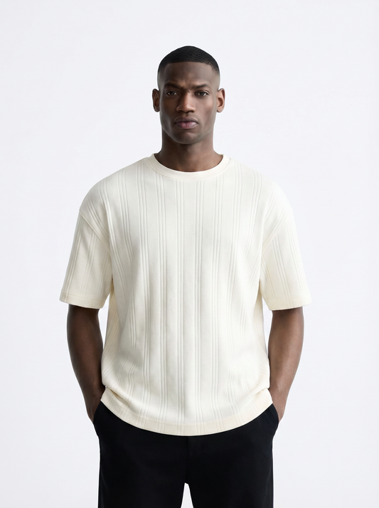 Zara Man Heavyweight Cotton T-shirt