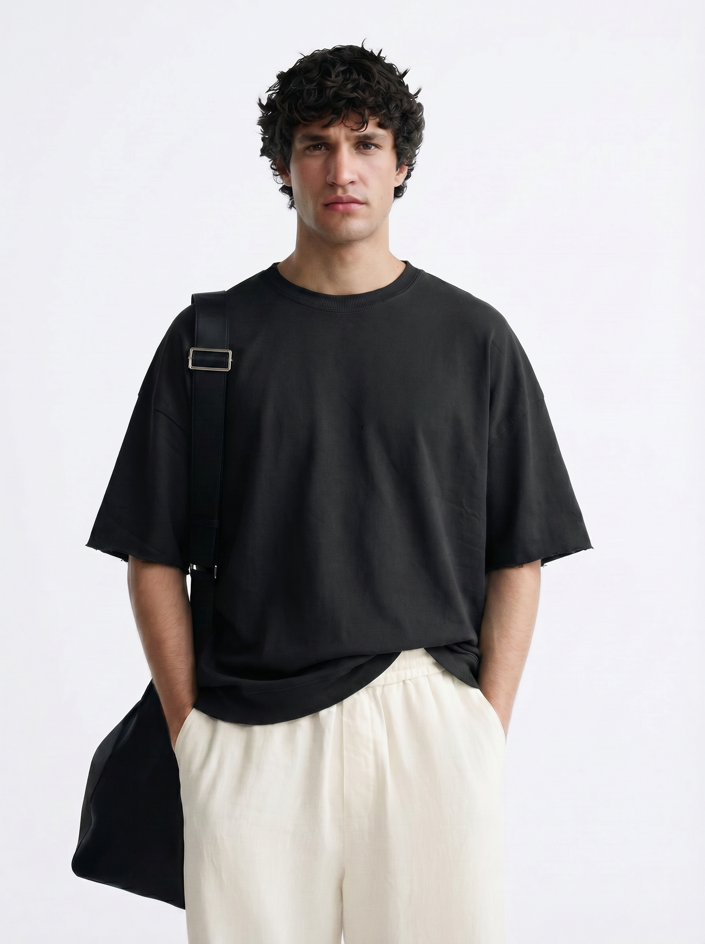 Zara Man Heavyweight Cotton T-shirt