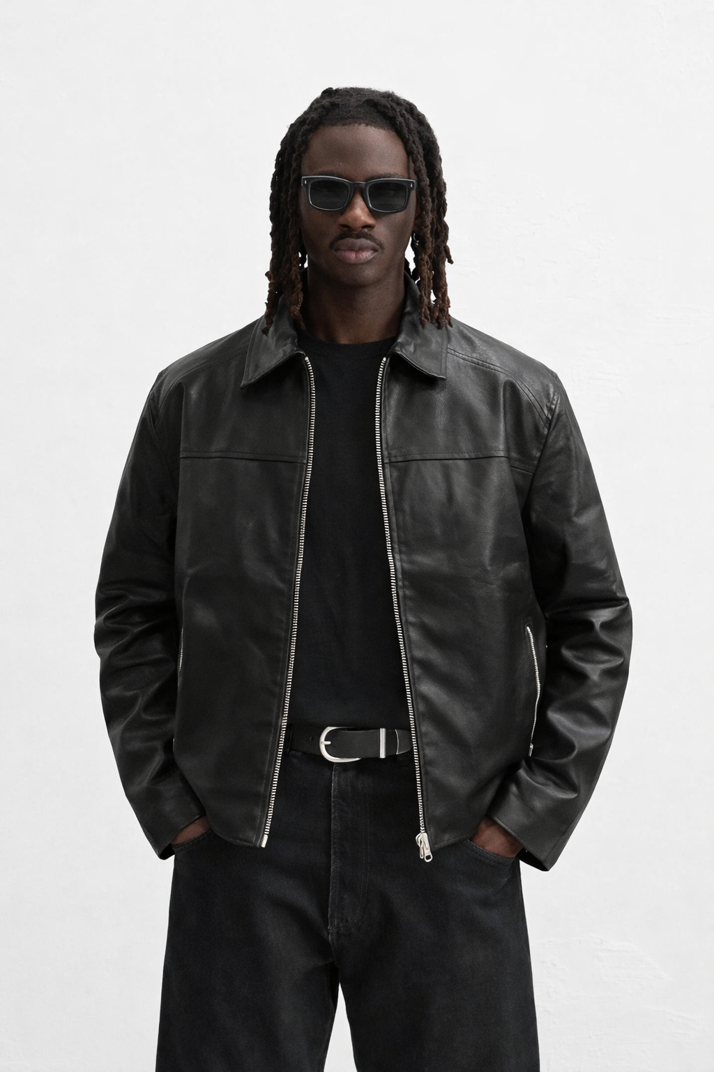Pull&Bear Leather Jacket