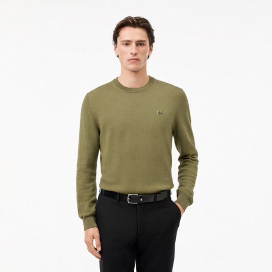 Lacoste Cotton Crewneck Sweater