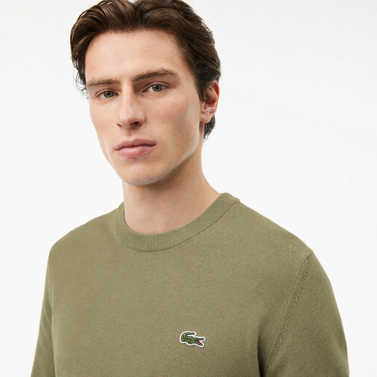 Lacoste Cotton Crewneck Sweater
