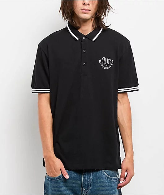 True Religion logo polo shirt