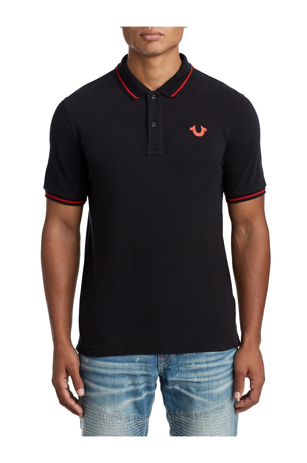 True Religion logo polo shirt