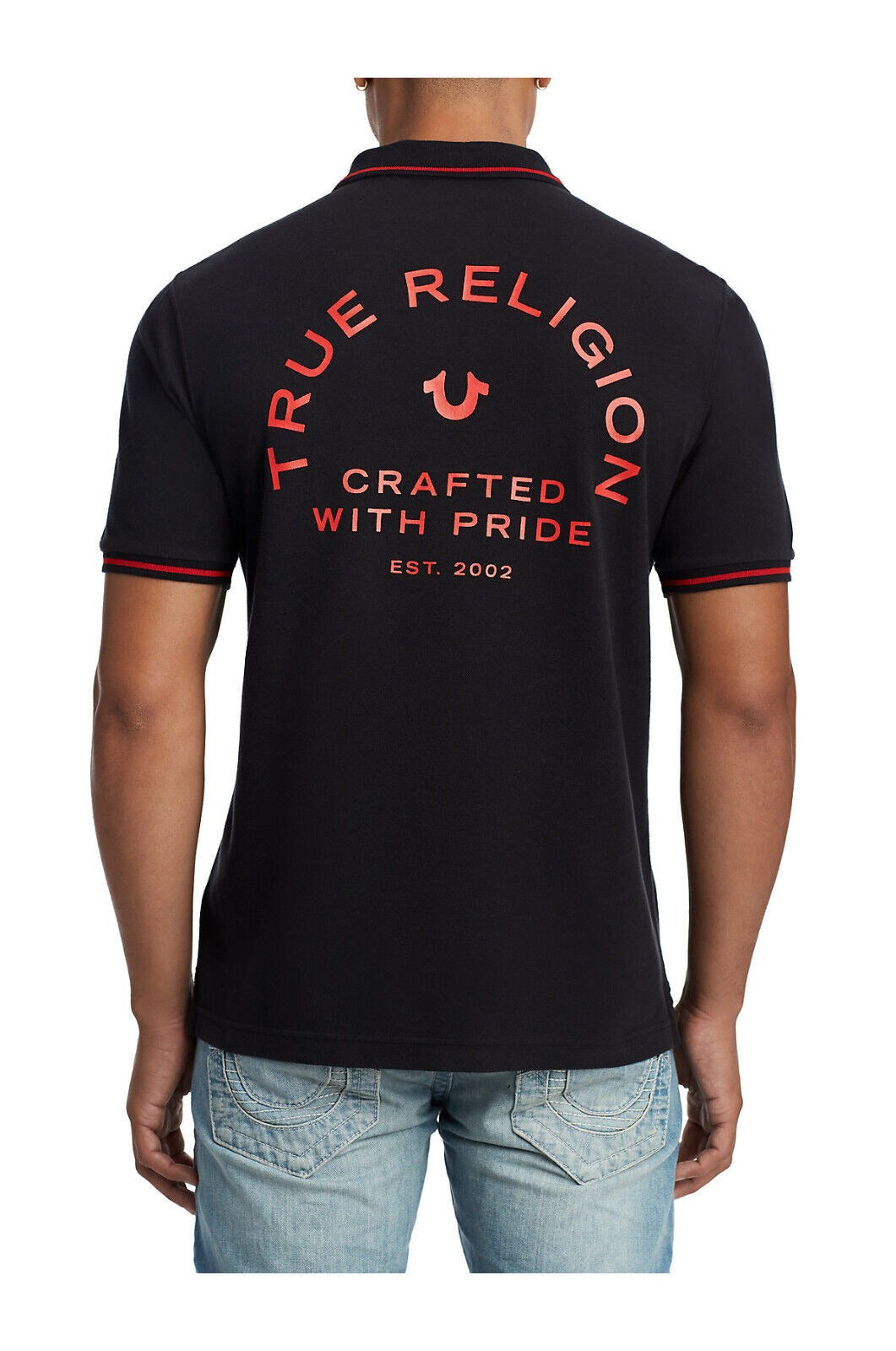 True Religion logo polo shirt