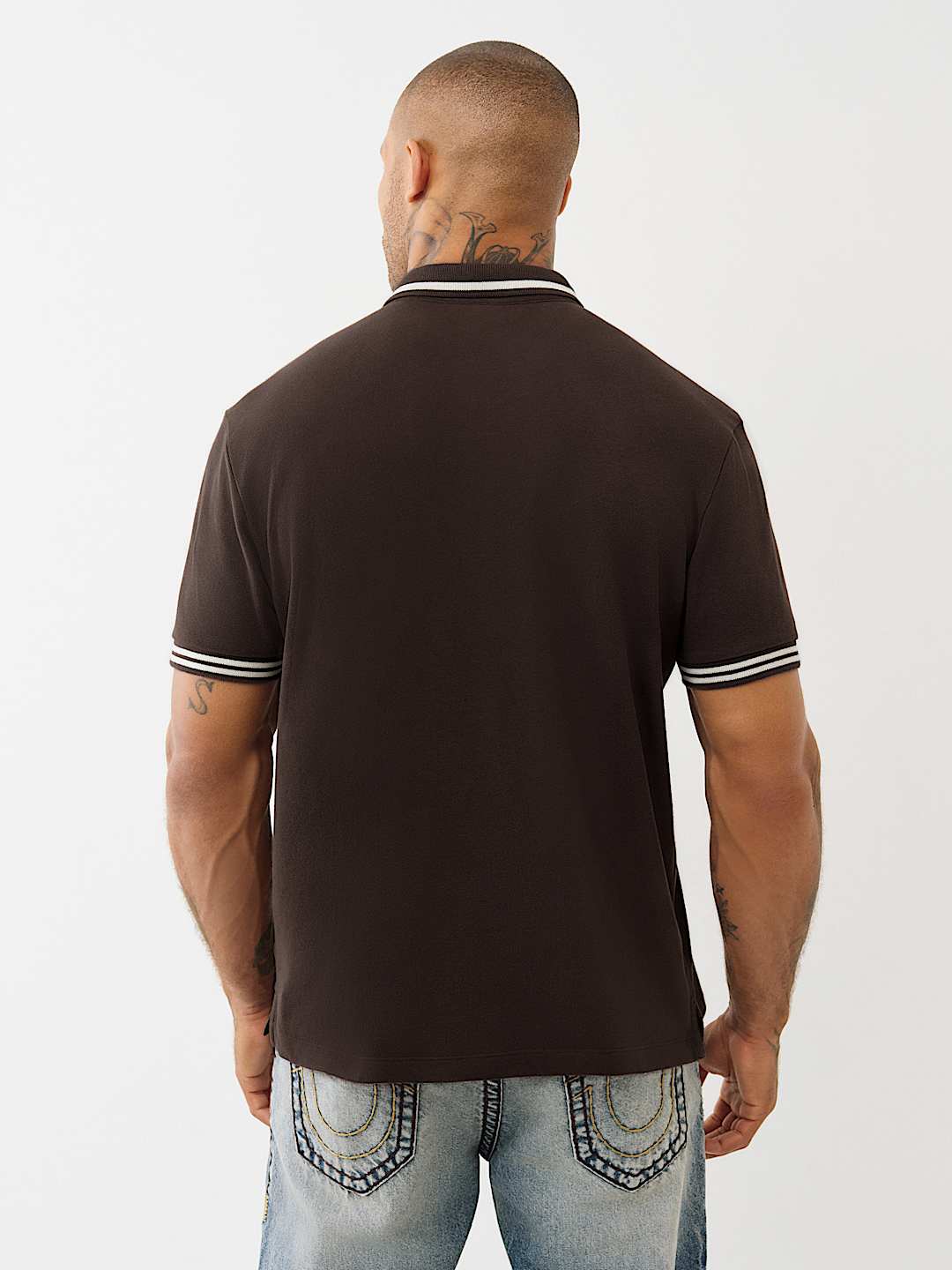 True Religion logo polo shirt