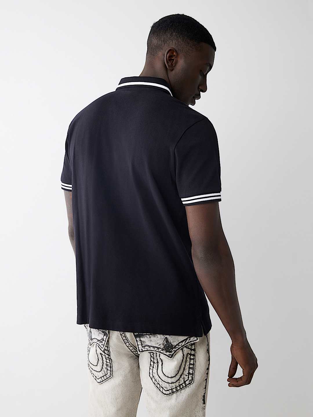 True Religion logo polo shirt