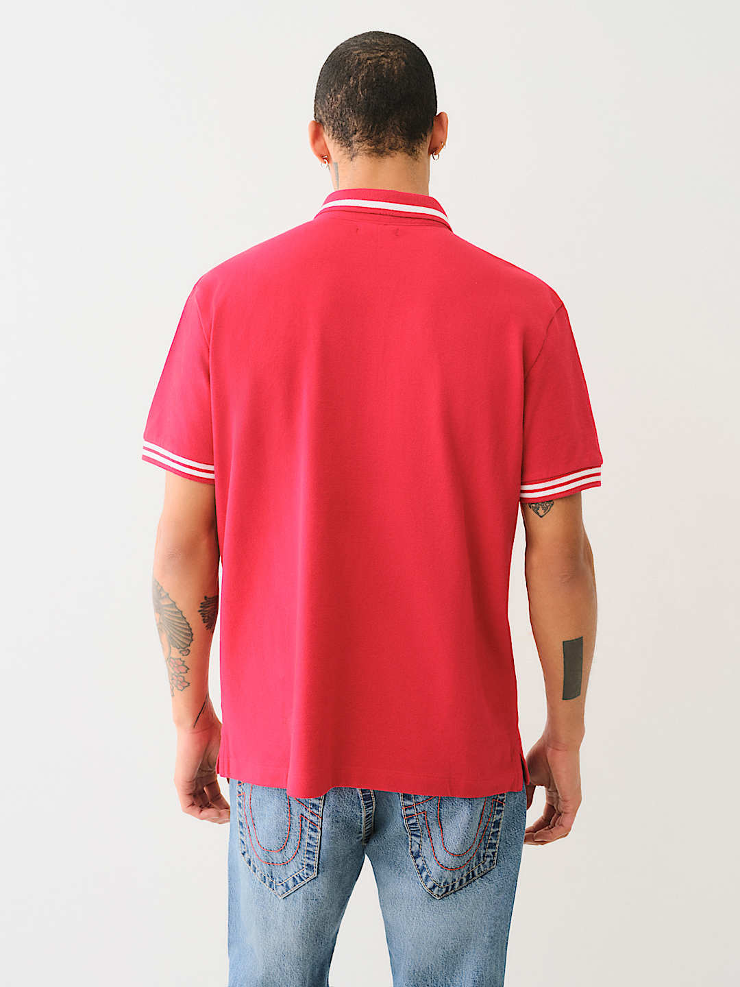 True Religion logo polo shirt