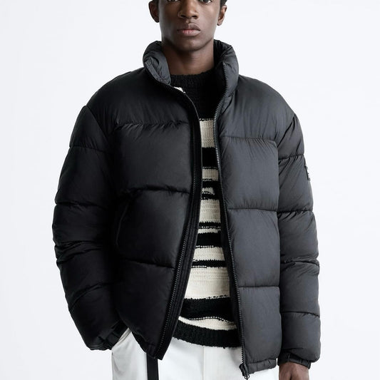 Zara  Dnwr puffer jacket black