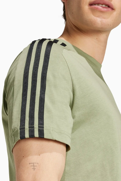 Adidas Essentials Single 3S Tee - Green
