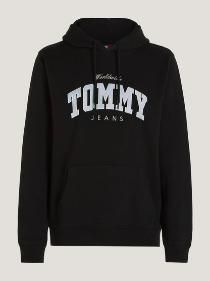 Tommy Jeans Varsity Logo Terry Hoody - Regular Fit