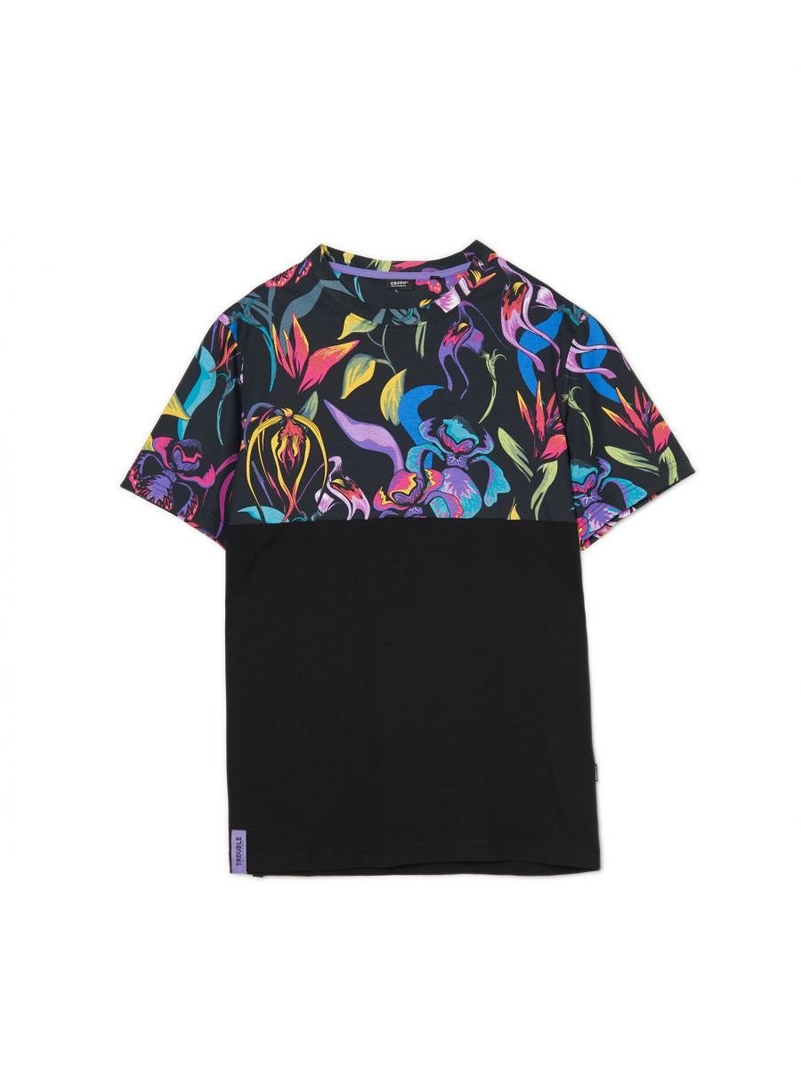 Cropp Abstract Floral T-Shirt