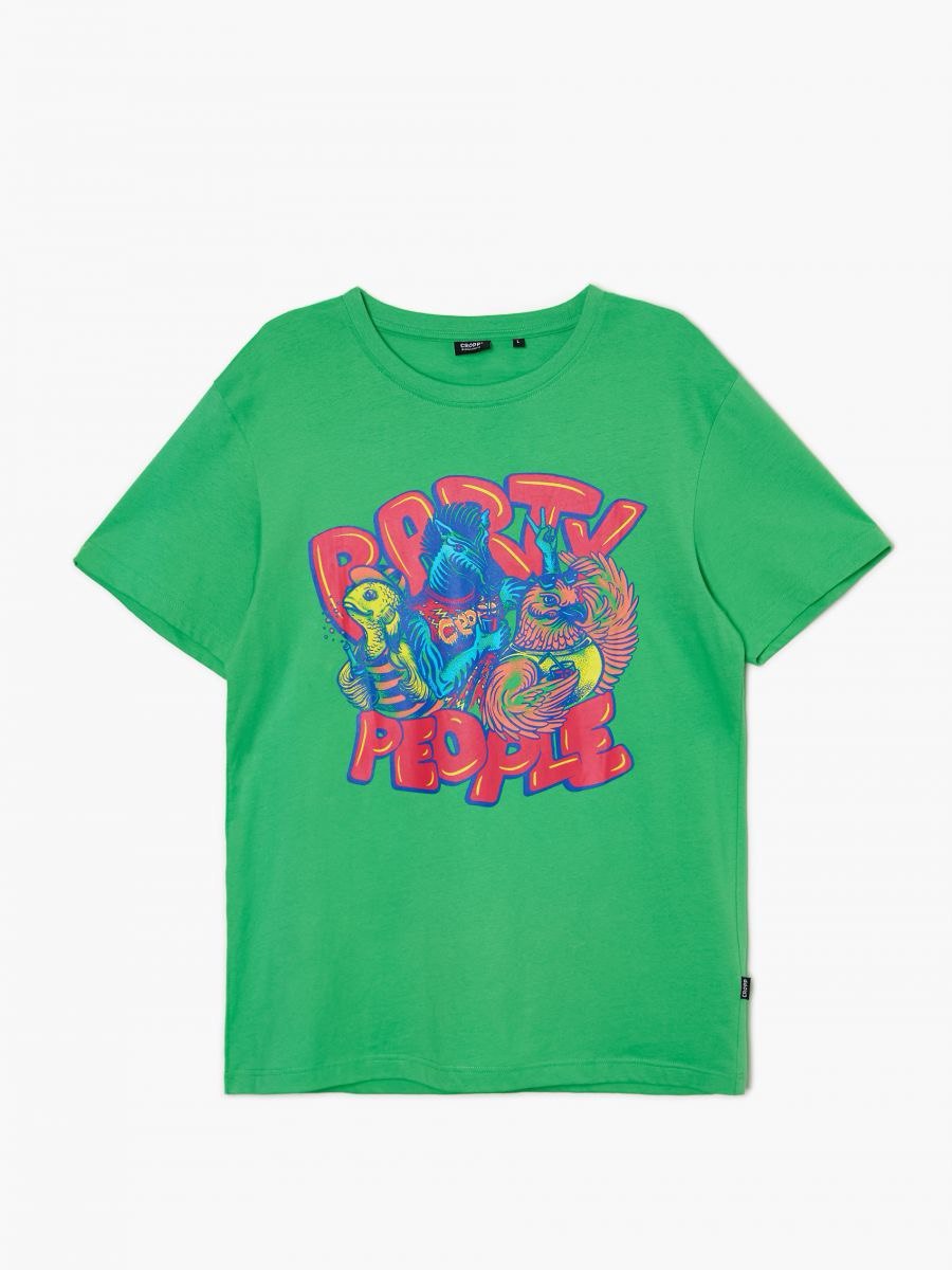 Cropp Party People Graphic T-Shirt