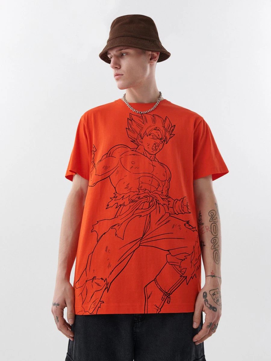 Cropp Super Saiyan Graphic T-Shirt