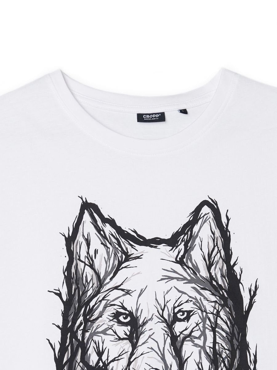 Cropp Wolf in the Woods Graphic T-Shirt