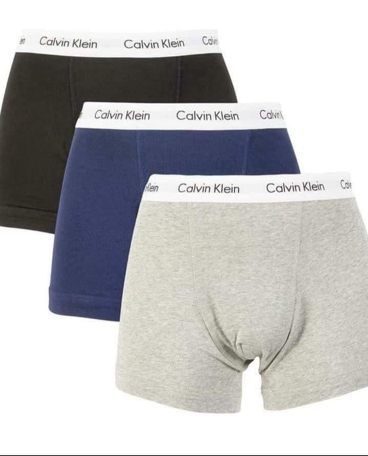 Calvin Klein Underwear 3 Pack  Cotton Stretch Brief Trunks